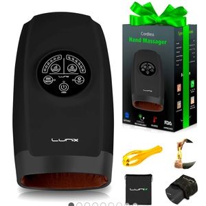 Linux LX3 Cordless Hand Massager Black